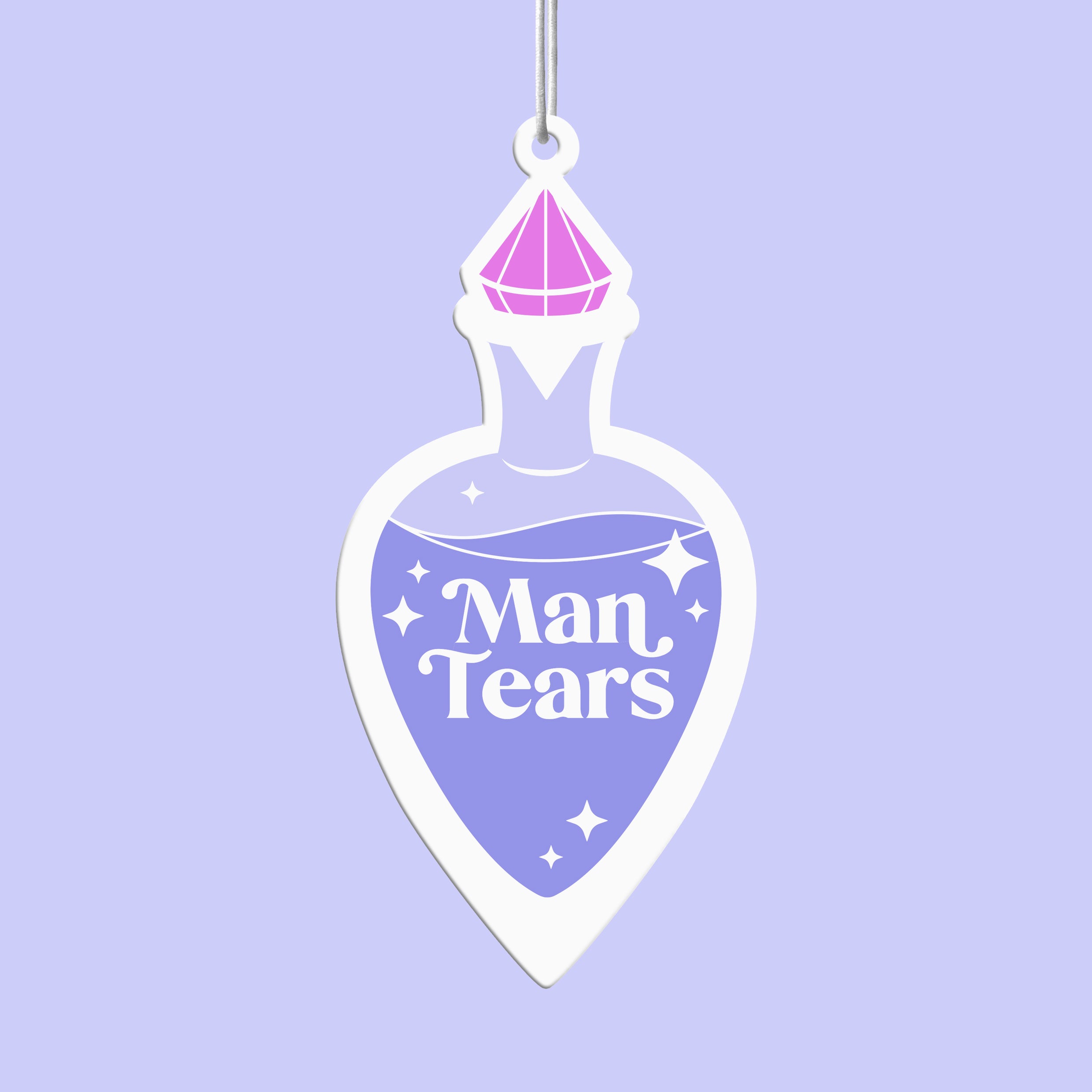 Man Tears Air Freshener