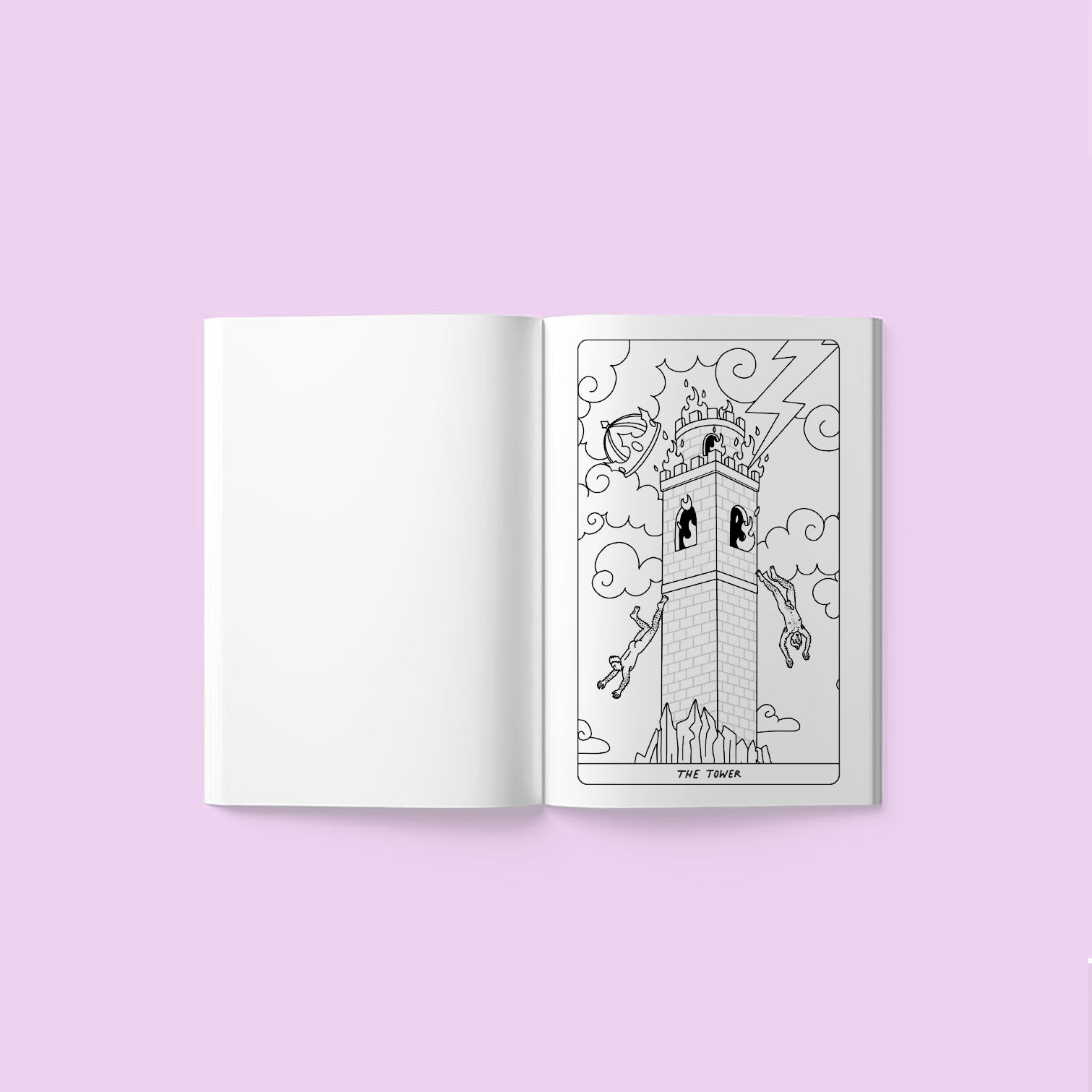 Tarot Colouring Book